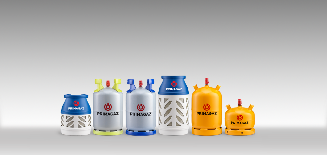 Få praktiske gasflasker fra Primagaz til virksomheder